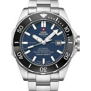 Swiss Military SMA34092.02 automatic Diver 45mm 100ATM kép