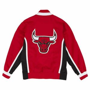 Mitchell & ness nba chicago bulls 1992-93' authentic warm up jacket kabát férfi piros l kép