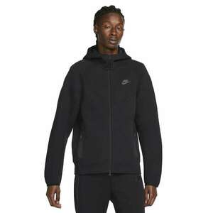 Nike Tch Flc Fz Wr kapucnis pulóver FB7921010 Férfi Fekete M kép