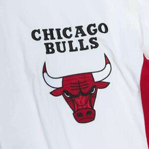 Mitchell & ness chicago bulls mens authentic warm up jacket kabát férfi fehér l kép