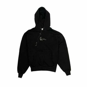 Karl kani small signature os heavy sweat hoodie pulóver férfi fekete m kép