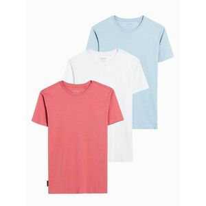 Ombre Clothing Színes rövid ujjú póló szett (3db) V19 Z30 kép