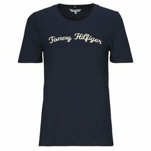 Rövid ujjú pólók Tommy Hilfiger REG SCRIPT C-NK SS kép