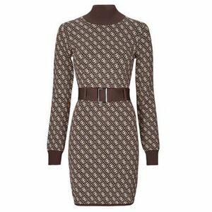 Rövid ruhák Guess LISE 4G LS BELTED DRESS SWTR kép