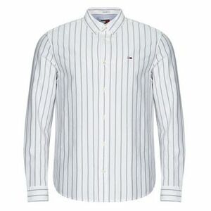 Hosszú ujjú ingek Tommy Jeans TJM REG OXFORD STRIPE SHIRT kép