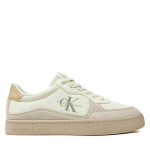 Sportcipők Calvin Klein Jeans Classic Cupsole Low Mix Mtl YM0YM01033 Ekru kép