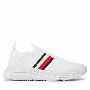 Sportcipők Tommy Hilfiger Modern Runner Knit Stripes Ess FM0FM04798 Fehér kép