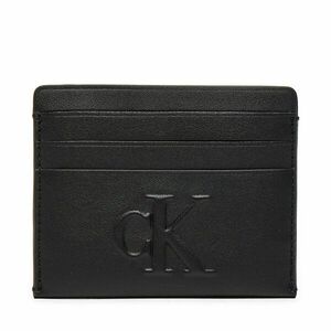 Bankkártya tartó Calvin Klein Jeans Sculpted Cardcase K60K612747 Fekete kép