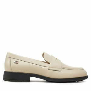 Lords Tommy Hilfiger Flag Leather Classic Loafer FW0FW08030 Bézs kép