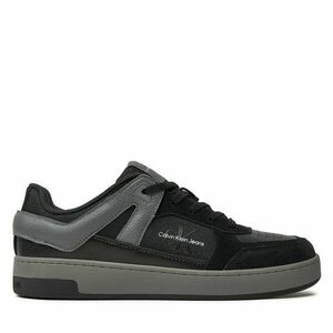 Sportcipők Calvin Klein Jeans Basket Cup Low Laceup Lth Ml Mtr YM0YM00994 Fekete kép