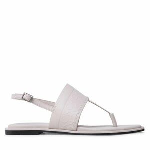 Szandál Calvin Klein Almond Tp Sandal HW0HW01536 Ekru kép