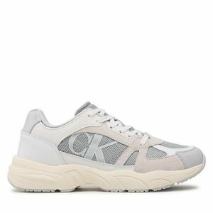 Sportcipők Calvin Klein Jeans Retro Tennis Laceup Mix Lth YM0YM00696 Szürke kép