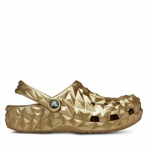 Papucs Crocs Cls Metallic Geometric Clog 210002 Arany kép