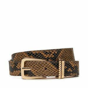 Női öv Tommy Hilfiger Luxe Python AW0AW16610 Barna kép