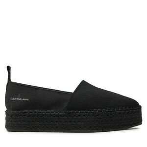 Espadrilles Calvin Klein Jeans Platform Espadrille Mix Ml Mtl YW0YW01622 Fekete kép