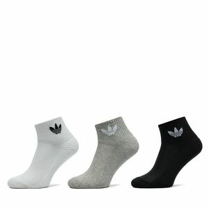 3 pár uniszex hosszú szárú zokni adidas Mid Crew IJ5612 Színes kép