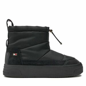 Hótaposó Tommy Hilfiger Flag Nylon Mini Snowboot FW0FW08334 Fekete kép