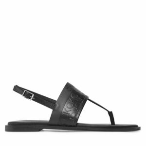 Szandál Calvin Klein Almond Tp Sandal-Hf Mono HW0HW01536 Fekete kép