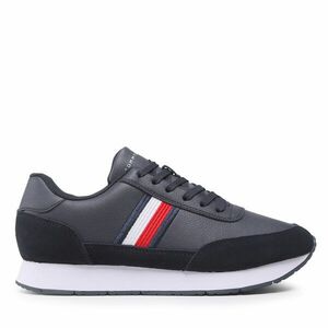 Sportcipők Tommy Hilfiger Core Eva Runner Corporate Lea FM0FM04397 Sötétkék kép