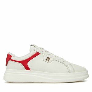 Sportcipők Tommy Hilfiger Pointy Court Sneaker FW0FW07460 Ekru kép