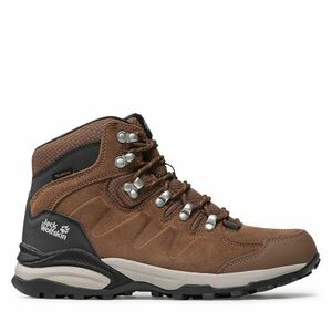 Bakancs Jack Wolfskin Refugio Texapore Mid W 4050871 Barna kép