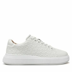 Sportcipők Calvin Klein Cupsole Lace Up Saff Mono HW0HW02103 Fehér kép