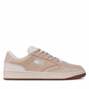 Sportcipők Tommy Jeans Retro Cupsole Suede EM0EM01161 Bézs kép