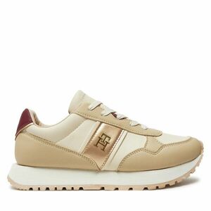 Sportcipők Tommy Hilfiger Low Cut Lace-Up Sneaker T3A9-33548-1695 Bézs kép