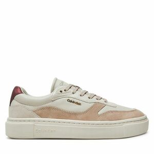 Sportcipők Calvin Klein Cupsole Lace Up W/Ml Mix M HW0HW02114 Bézs kép