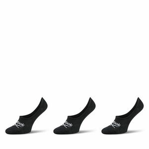 3 pár/csomag unisex bokazokni Reebok R0351-SS24 (3-pack) Fekete kép