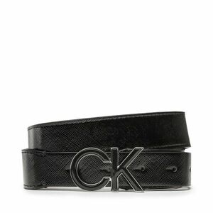 Női öv Calvin Klein Re-Lock Saff Ck 3cm Belt Saff K60K609982 Fekete kép