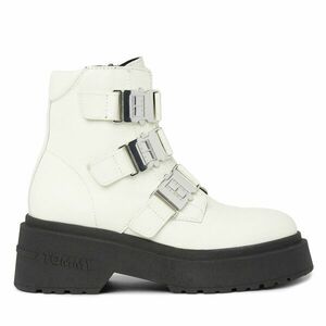 Bokacsizma Tommy Jeans Tjw Chunky Boot Hardware EN0EN02443 Ekru kép