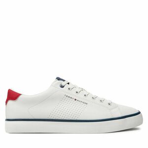 Sportcipők Tommy Hilfiger Th Hi Vulc Low Core Seasonal FM0FM05110 Ekru kép