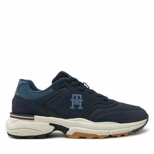 Sportcipők Tommy Hilfiger M Runner X Ventile Mix FM0FM05062 Sötétkék kép