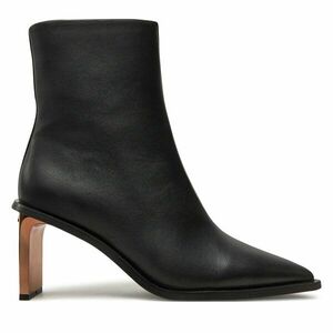 Bokacsizma Calvin Klein Ankle Boot 70 Lth HW0HW02092 Fekete kép