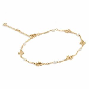 Karkötő Tory Burch Kira Pearl Delicate Chain 136788 Arany kép