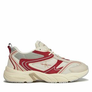 Sportcipők Calvin Klein Jeans Retro Tennis Su-Mesh YM0YM00589 Bézs kép