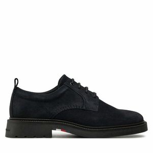 Félcipő Tommy Hilfiger Light Hilfiger Lwt Suede Shoe FM0FM05088 Sötétkék kép