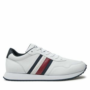 Sportcipők Tommy Hilfiger Runner Evo Lth Mix Ess FM0FM05121 Fehér kép