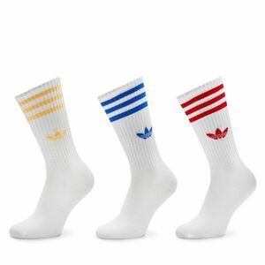 3 pár uniszex hosszú szárú zokni adidas IX7504 Fehér kép