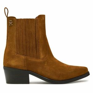 Bokacsizma Tommy Hilfiger Th Suede Cowboy Boot FW0FW08034 Barna kép