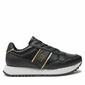 Sportcipők Tommy Hilfiger Low Cut Lace-Up Sneaker T3A9-33548-1695 S Fekete kép