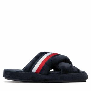 Papucs Tommy Hilfiger Comfy Home Slippers With Straps FW0FW06587 Sötétkék kép