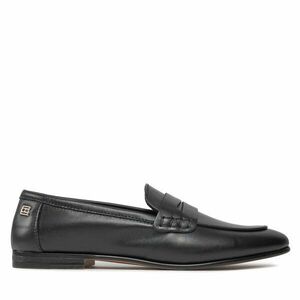 Lords Tommy Hilfiger Essential Leather Loafer FW0FW07769 Fekete kép