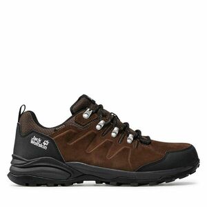 Bakancs Jack Wolfskin Refugio Texapore Low M 4049851 Barna kép