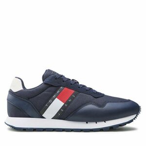 Sportcipők Tommy Jeans Retro Leather Runner EM0EM01081 Sötétkék kép