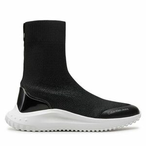 Sportcipők Calvin Klein Jeans Eva Runner High Sock Mtr YW0YW01485 Fekete kép