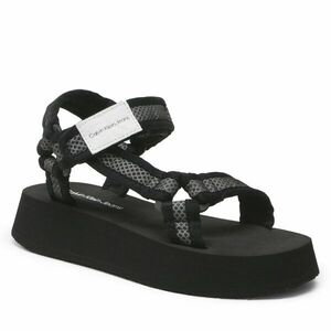 Szandál Calvin Klein Jeans Prefresato Sandal Webbing Mesh YW0YW00969 Fekete kép