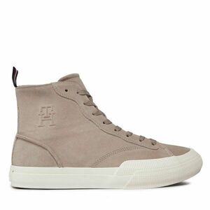 Sportcipők Tommy Hilfiger Th Hi Vulc FM0FM04928 Bézs kép