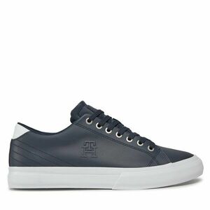 Sportcipők Tommy Hilfiger Th Hi Vulc Street Low Lth Ess FM0FM04896 Kék kép